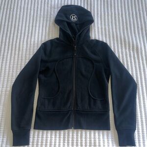 Lululemon Scuba Black Zip-Up Hoodie